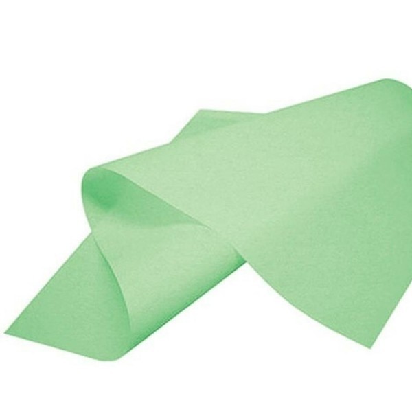 PAPEL CHINA 50X75 CM. VERDE PERLA PZA